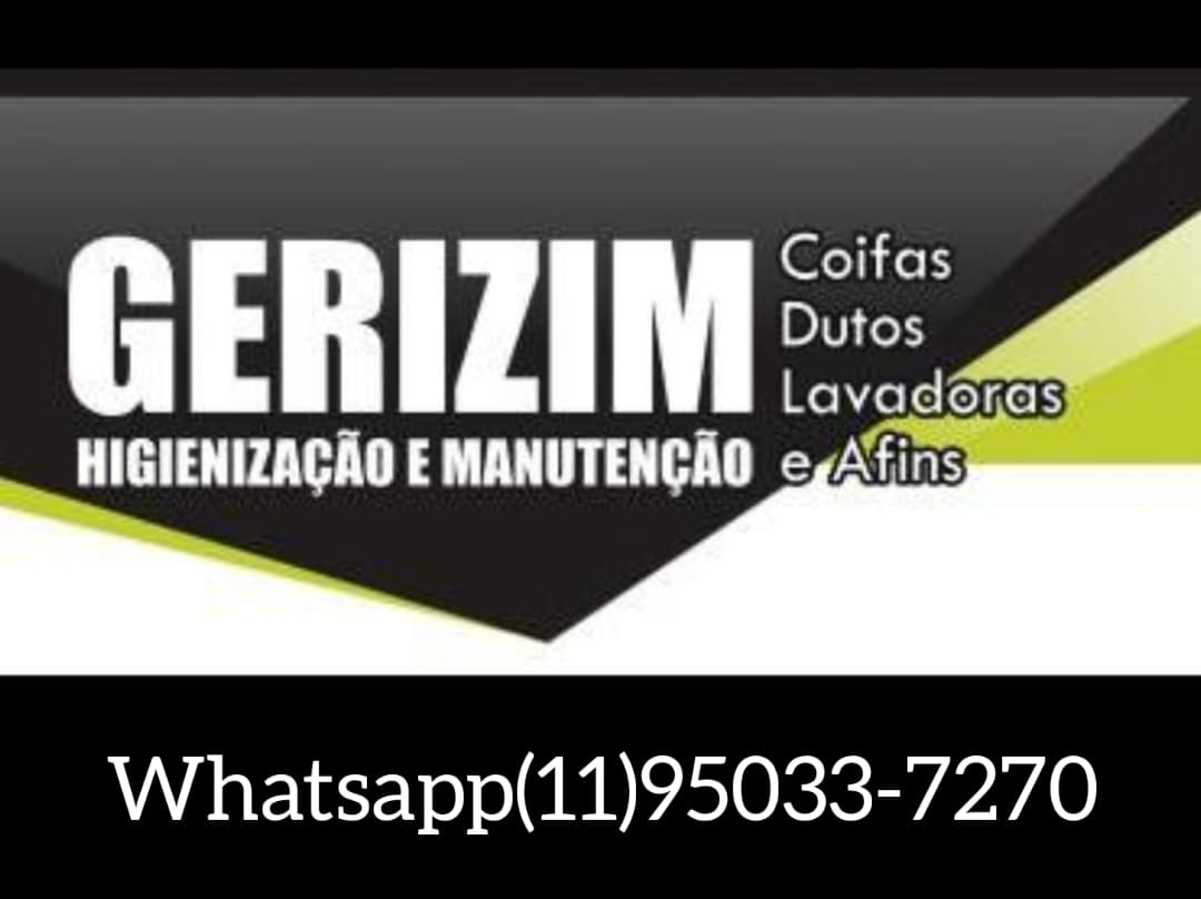 GERIZIM Limpeza, Higienização e Manutenção.